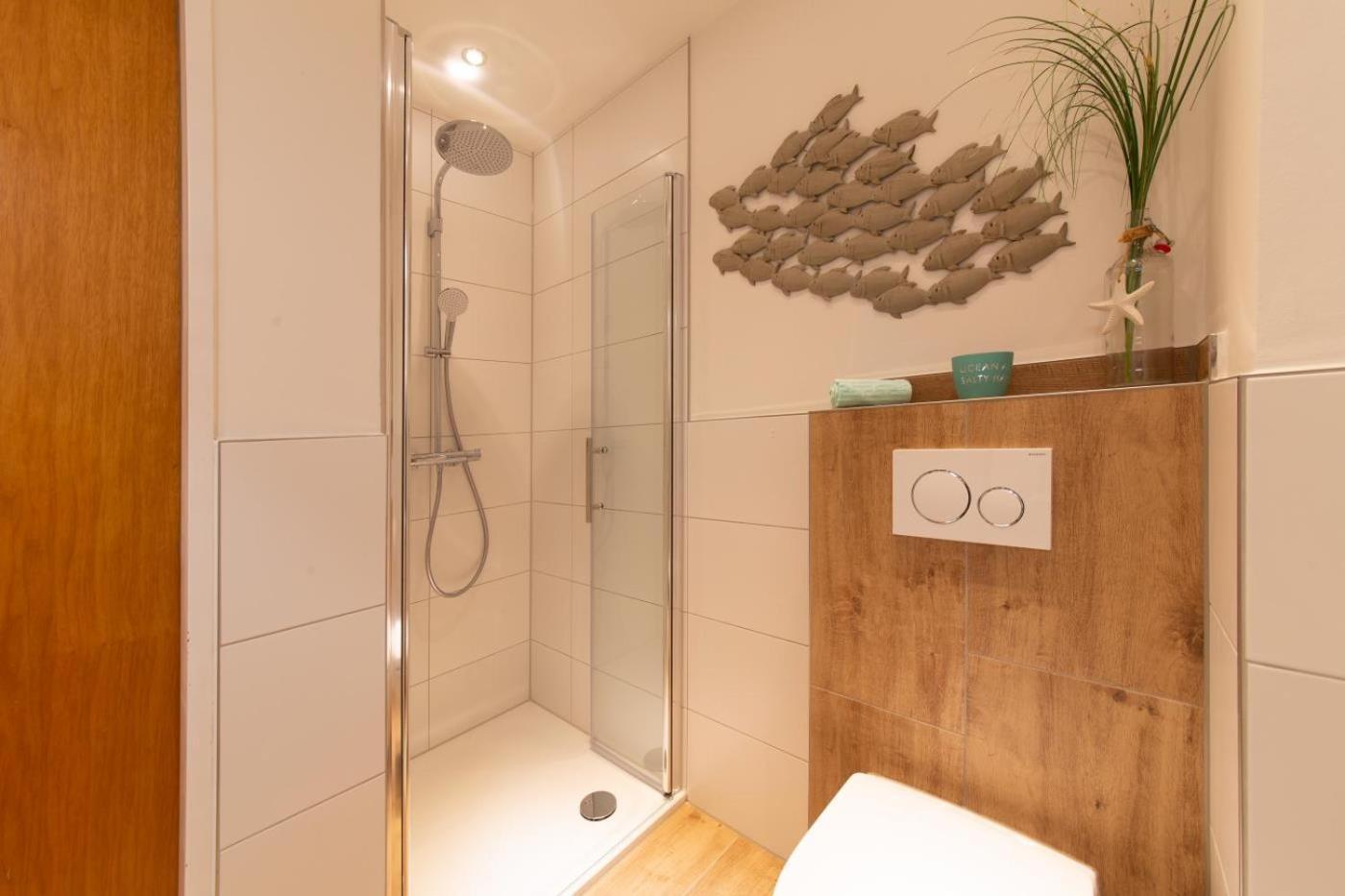 Ferienwohnung Kleine Strandkoje Haffkrug Exterior foto